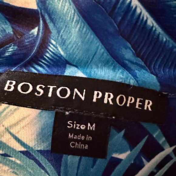 Women’s Blue Quarter Zip Pullover Sz Medium - Picture 6 of 6